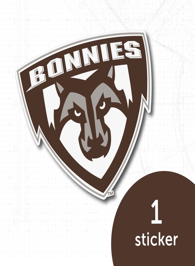 Desert Cactus St. Bonaventure University Bonnies Bonas SBU Vinyl Decal Laptop Water Bottle Car Scrapbook Sticker (IND 00003) - Image 5