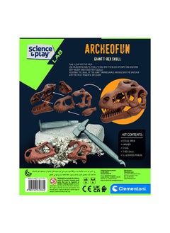 Clementoni Clementoni Science and Play Archeo T-Rex Giant Skull | Educational & Learning Toys  - Image 1