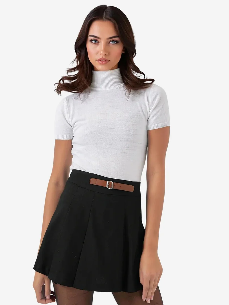 BIG DART BDART Mini Skorts with Bow Detail