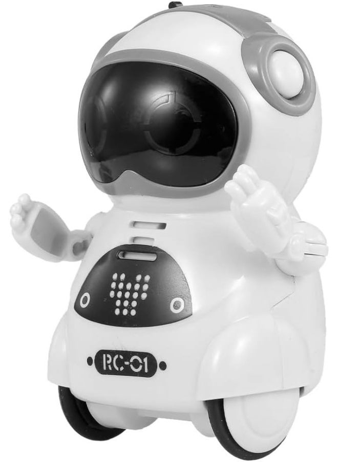 Bukela Pocket Robot, Cute Robot Pets, Rechargeable Smart Talking Robots for Kids, Talking Interactive Dialogue Voice Recognition Record, Singing Dancing Telling Story Mini Robot - Image 2