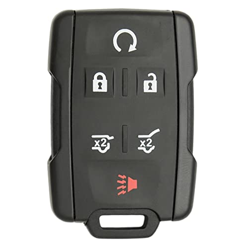 Keyless2Go Replacement for 6 Button Replacement Remote 315 Mhz for GM M3N-32337100 13577766 - Image 1