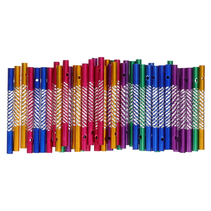 Aluminum Wind Chime Tubes 50 Pcs for Outdoor Hanging Decorations and Crafts - Image 2