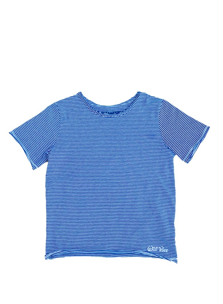 WiNi BEE T-Shirt Kids Boys Clothes 3 Years Striped Raw Edge Design T Shirt Toddler Tee Children Clothes Boys Short Sleeve 2 4 6 Years - Image 3