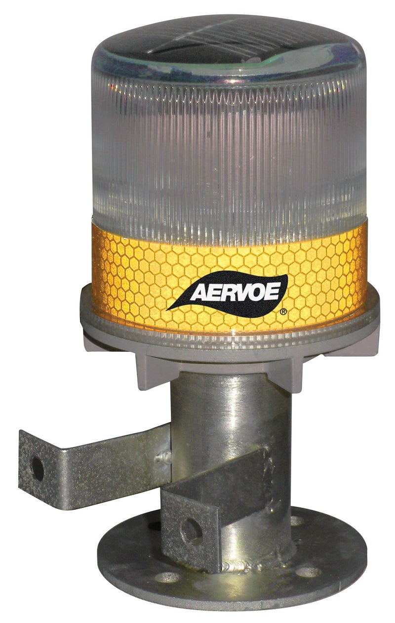 Aervoe Solar Strobe/Signal Light - Yellow - Image 3