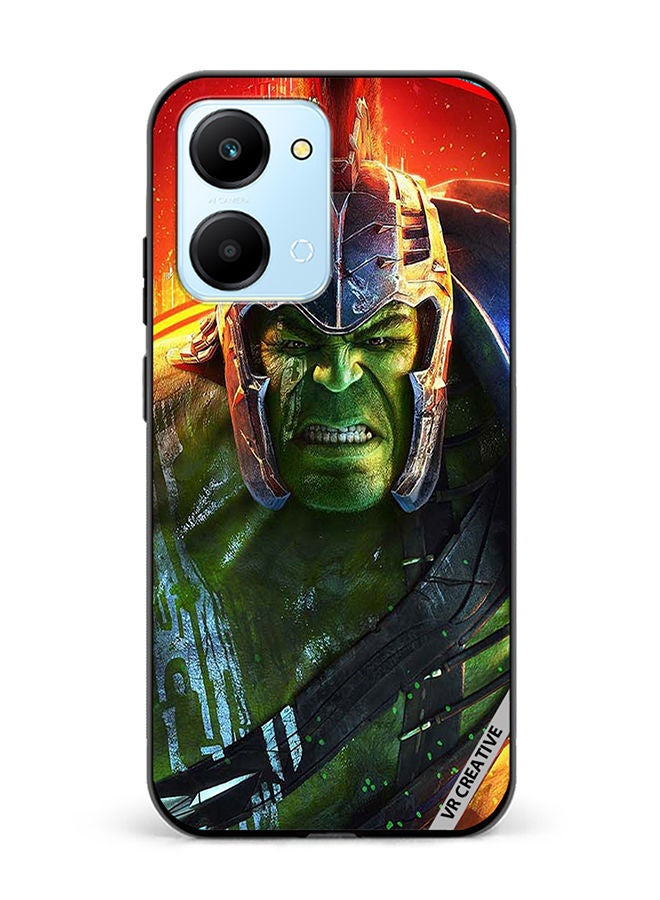 VR CREATIVE Protective Case Cover For Honor Play7T Hulk Design Multicolour - Image 1
