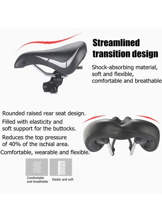 هاي هونور مقعد كهربائي قابل للطي وقابل للتعديل وممتص للصدمات واستبدال كرسي المقعد لمعظم الدراجات البخارية، سرج لوح التزلج الكهربائي - Image 2