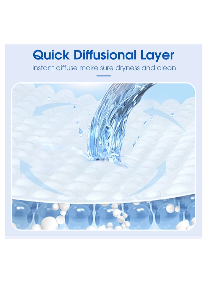 UniJoy 60 Pieces UniJoy Adult Diapers Pull Up / Pant Style Maximum Absorbency, Maximum Overnight Absorbency, Leak Protection, for Men and Women / Unisex, Large – Extra Large (Waist Size 80 cm – 130 cm) - Image 4