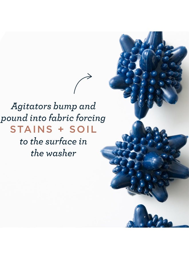 Esembly محركات إيسمبلي، كرات غسالة ومجفف للغسيل أنظف وأطرى، كرات مجفف غسيل صديقة للبيئة قابلة لإعادة الاستخدام، 6 عبوات - Image 3