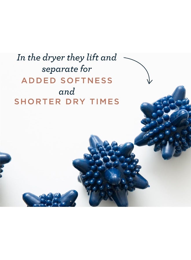 Esembly محركات إيسمبلي، كرات غسالة ومجفف للغسيل أنظف وأطرى، كرات مجفف غسيل صديقة للبيئة قابلة لإعادة الاستخدام، 6 عبوات - Image 4