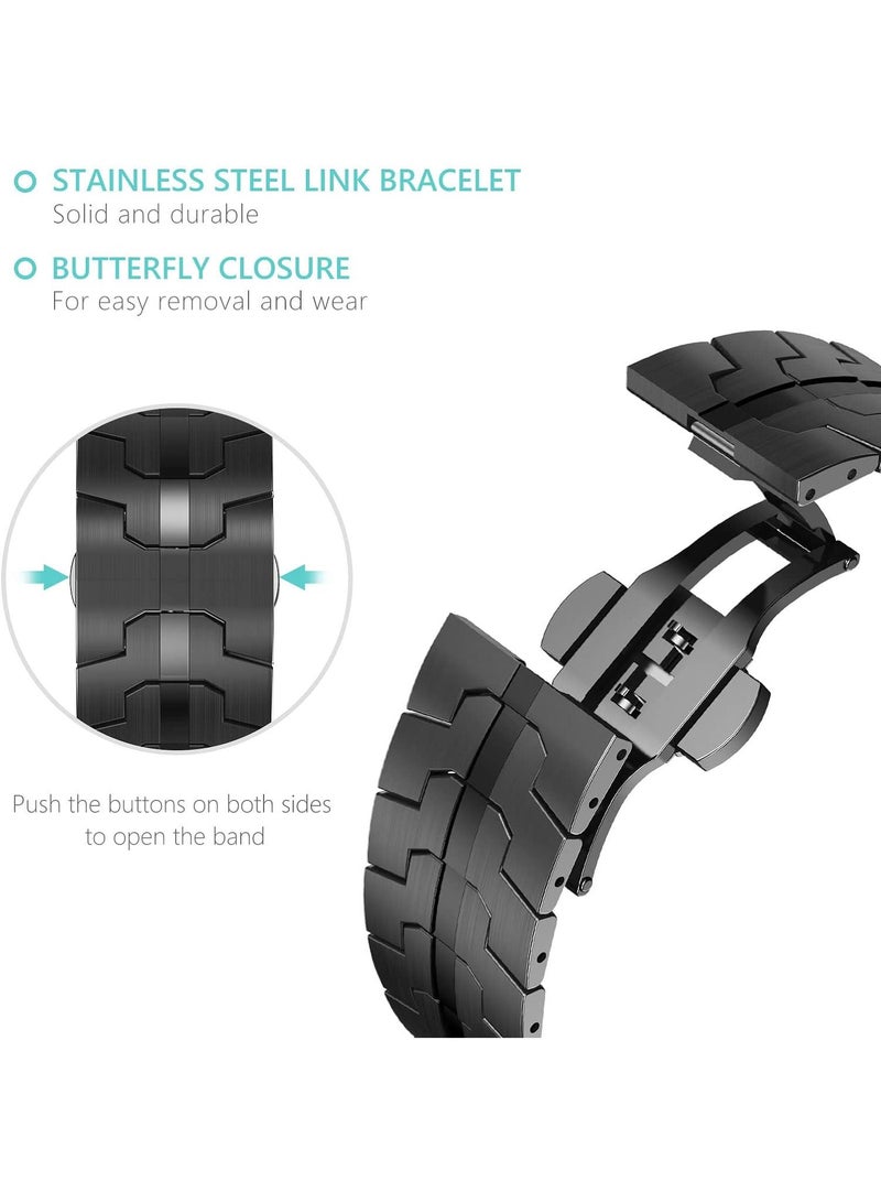 Y&D For Apple Watch 42mm 44mm 45mm 49mm Metal Strap - Image 3