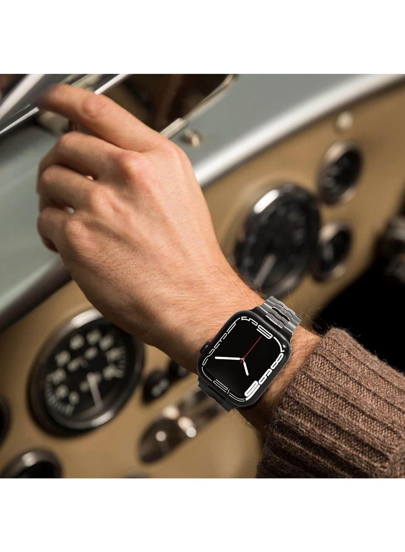 Y&D For Apple Watch 42mm 44mm 45mm 49mm Metal Strap - Image 5