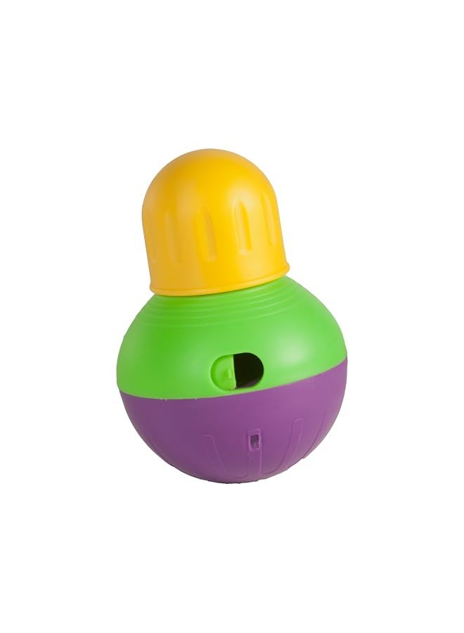 Starmark Treat Dispensing Bob-a-Lot Dog Toy, All Breed Sizes (Pack of 1)