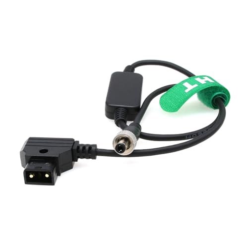 HangTon 12V Power Cable for SmallHD 702T Atomos Shogun Ninja V PIXE7 Monitor MixPre10 Blackmagic ATEM Wireless System VMount Dtap to Locking DC - Image 3
