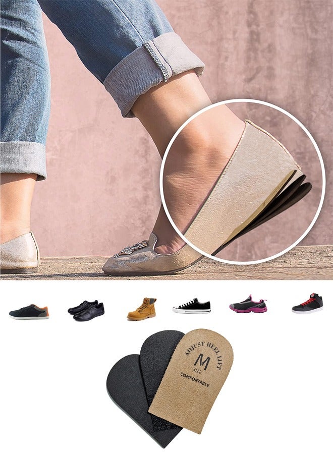 1 Pair Height Increase Insole 3-Layer Heel Pad, Invisible Increased Heel Lifting Inserts, Adjustable Breathable Insoles, Shoe Boots Lifts Shoe Pads Elevator Insoles for Men Women (M, 40-43)  - Image 3