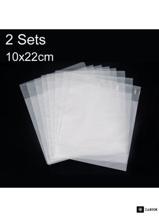 2 Sets CPE Matte Self -Sealed Bag Data Cable  Packaging Bag, Size:10x22cm - pzsku/Z26C9F2EE053656A7459BZ/45/_/1692269158/675767da-187e-450f-b8d6-9c9a53037e00