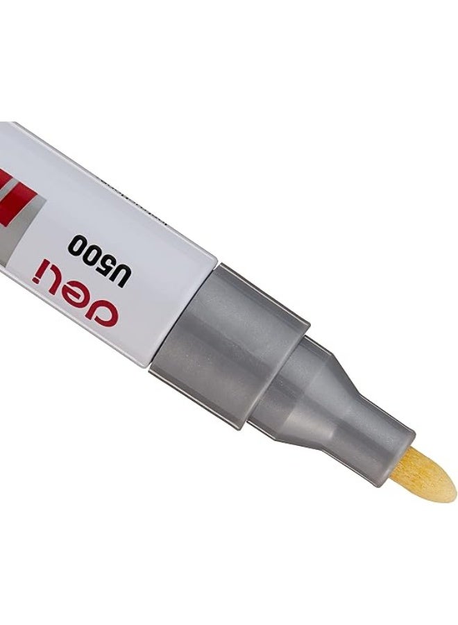 Deli Doku Paint Marker Pen, Metal Barrel, silver - Image 2