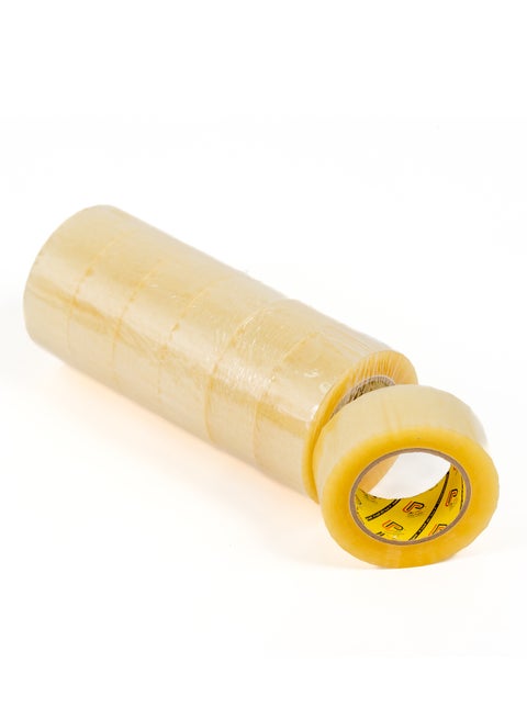 Transparent Clear BOPP Tapes 100 yards x 2 inch pack of 36