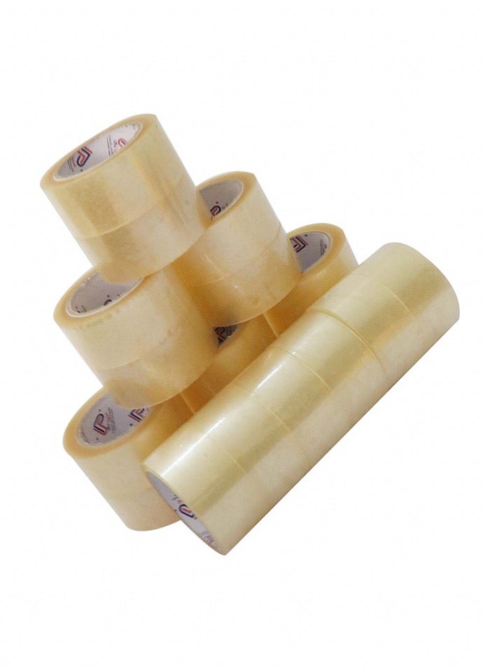 Transparent Clear BOPP Tapes 100 yards x 2 inch pack of 36