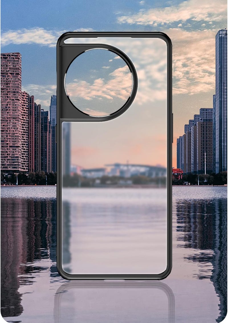 Mingwei Case For Oneplus 12R 5G Clear Soft Tpu Shock Absorption Slim Lightweight Shockproof Cover Hybrid Protective Case Compatible With Oneplus12R Black, Oneplus12R - Image 2