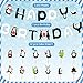 Aoriher 48 Piece Penguin Party Decorations Happy Birthday Banner Walking Penguin Balloons Cake Toppers Latex Balloons for Baby Shower or Winter Theme Celebrations - Image 4
