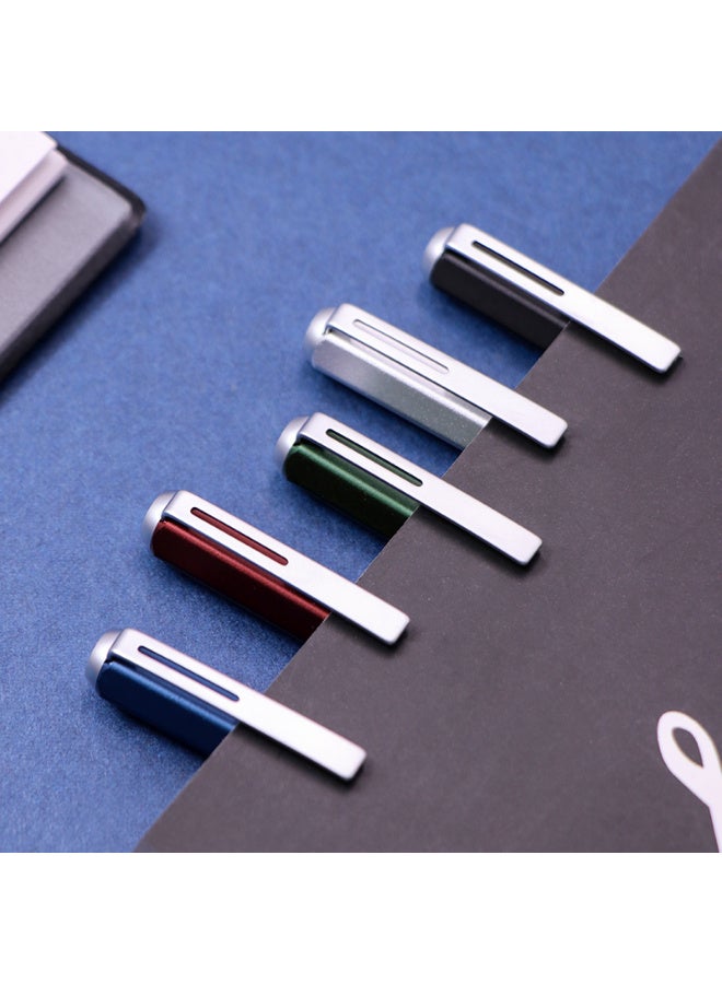 Pentel 0.5Mm Business Neutral Pen With Metal Barrel Office Financial Signature Pen Quick-Drying Water Pen Bln665E-Ae Brownish Red - Image 4