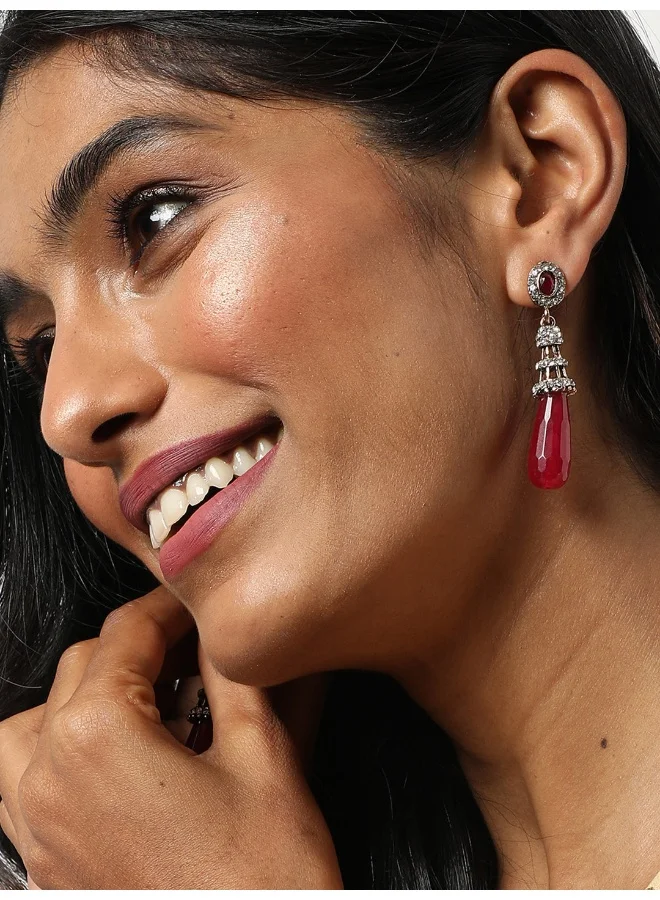 SOHI Casual Artificial Drop Earring Jewellery