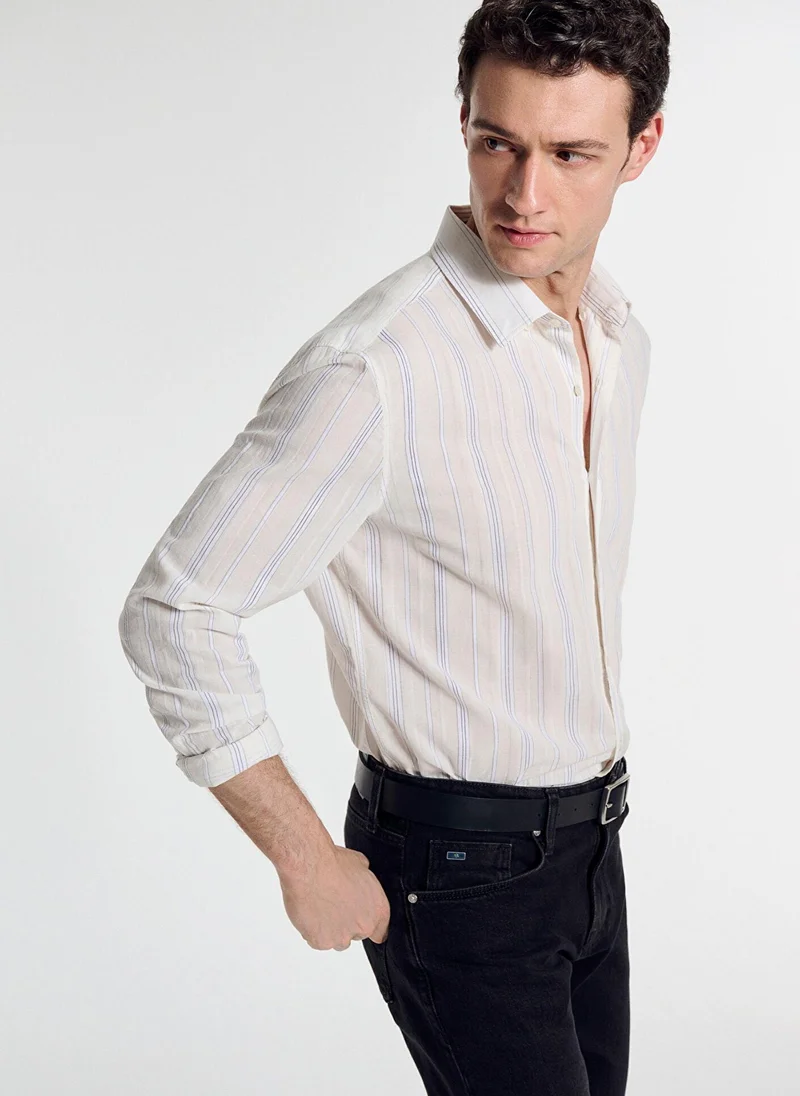 Mavi Striped Regular Fit Shirt