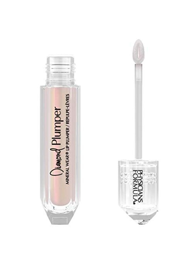 Physicians Formula Diamond Lip Plumper Gloss, Light Pink Princess Cut, 0.17 Fl Oz - Image 1