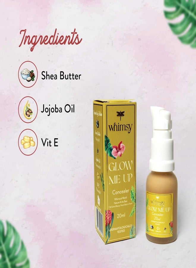 ويمسي مجموعة Whimsy Beauty Glow Me Up 3 في 1: كريم أساس، كونسيلر، وصبغة للوجه | مكياج خفيف الوزن، سهل الدمج، ويدوم طويلاً للفتيات في سن ما قبل المراهقة والمراهقة | غير سام وآمن للأطفال | مكياج وجه طبيعي - Image 4