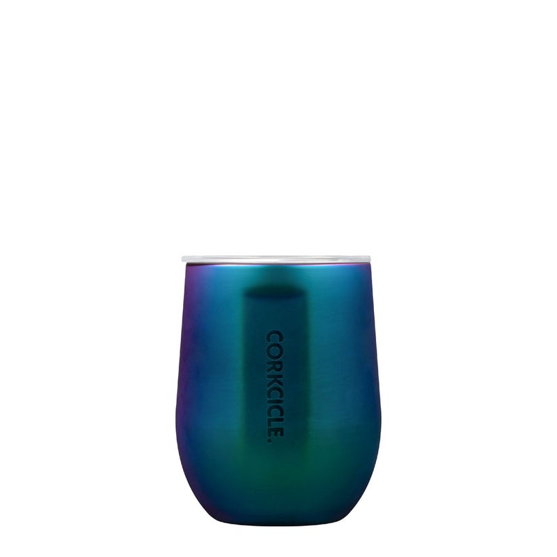 Corkcicle Stemless Insulated Wine Glass Tumbler, Dragonfly, 12 oz – Stainless Steel Stemless Wine Glass Keeps Beverages Cold for 6 Hrs, Hot for 3 Hrs - Image 1