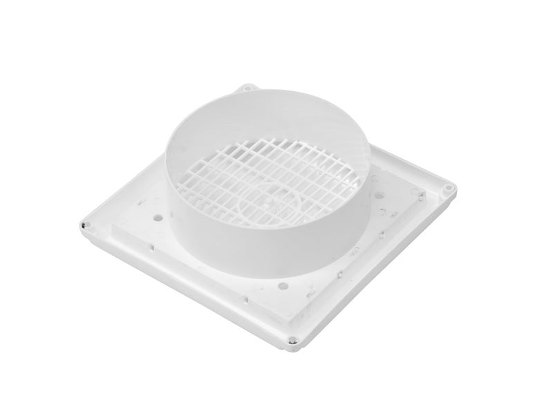 Ardnib 6 Inch Square Vent Cover for Chimney Pipe Outer Air Vent/Cowl - Pack of 1 - Image 4