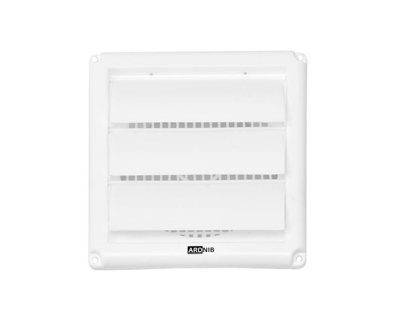 Ardnib 6 Inch Square Vent Cover for Chimney Pipe Outer Air Vent/Cowl - Pack of 1 - Image 5