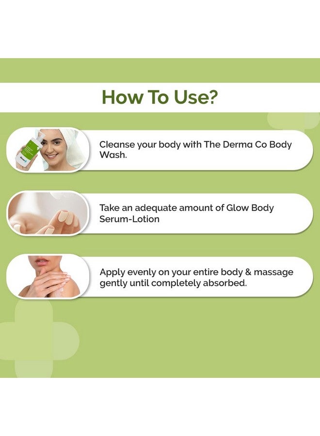 The Derma Co 1% Kojic Acid Daily Glow Body Serum Lotion For Skin Radiance - 250ml - Image 3