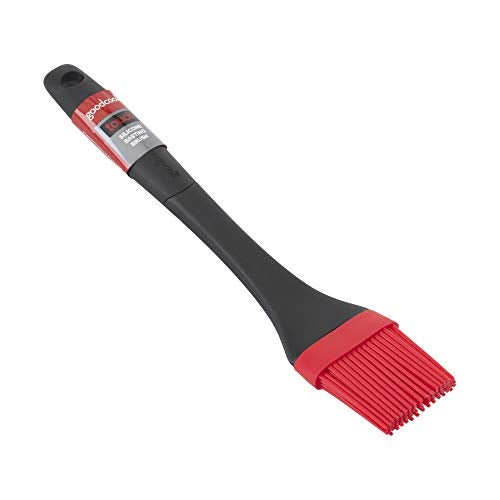 GoodCook Touch Silicone Basting Brush with Non-Slip Handle, Red/Black - Image 2