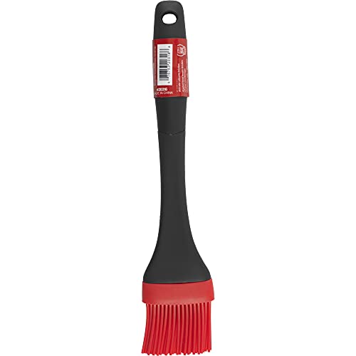 GoodCook Touch Silicone Basting Brush with Non-Slip Handle, Red/Black - Image 4