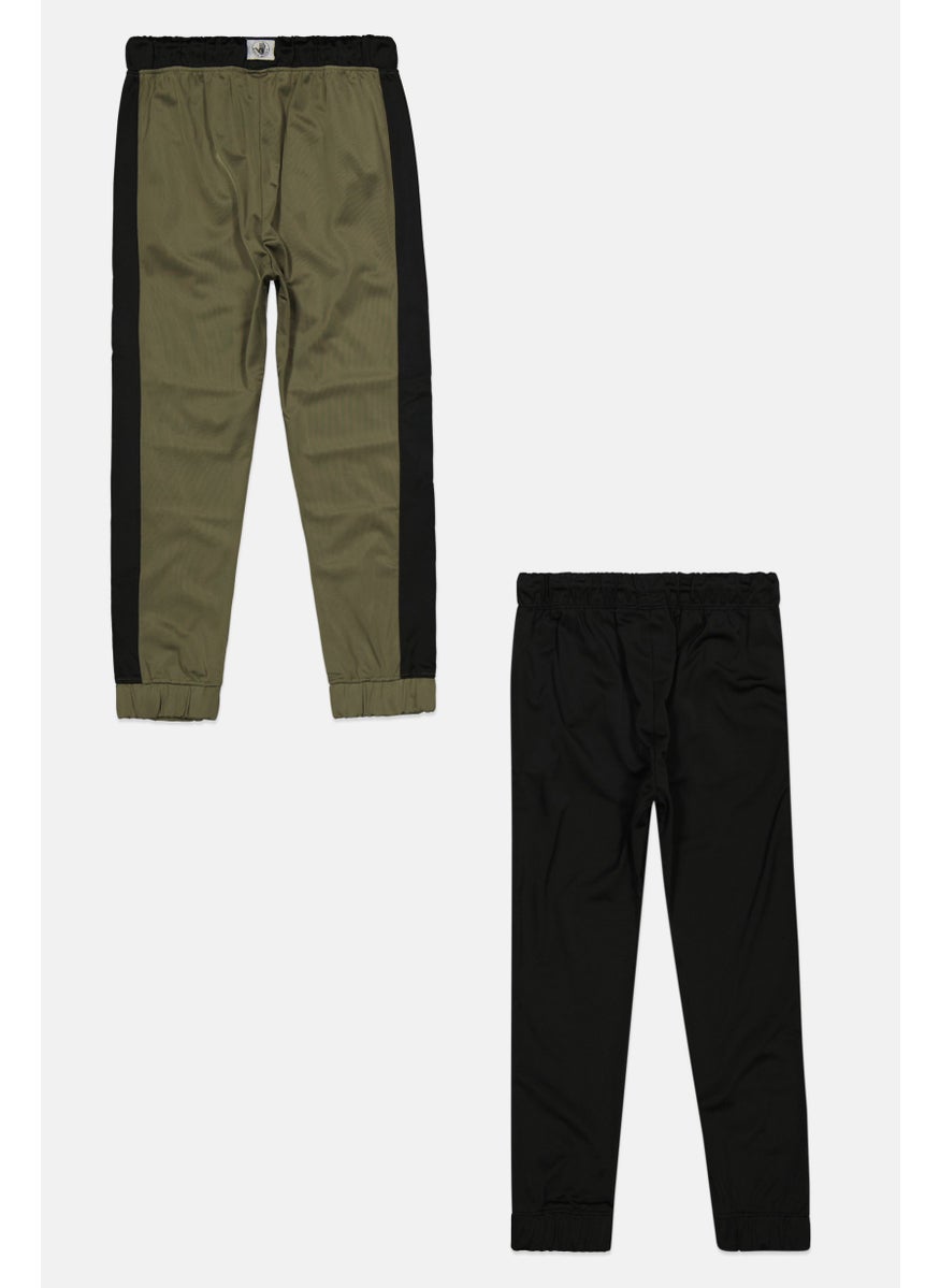 Body Glove - Kids Boy 2 Pcs Training Jogger Pants, Black - Image 1