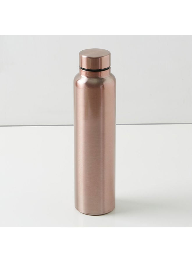 NIBEMINENT Stilo Stainless Steel Water Bottle Brown 1Liters - Image 1