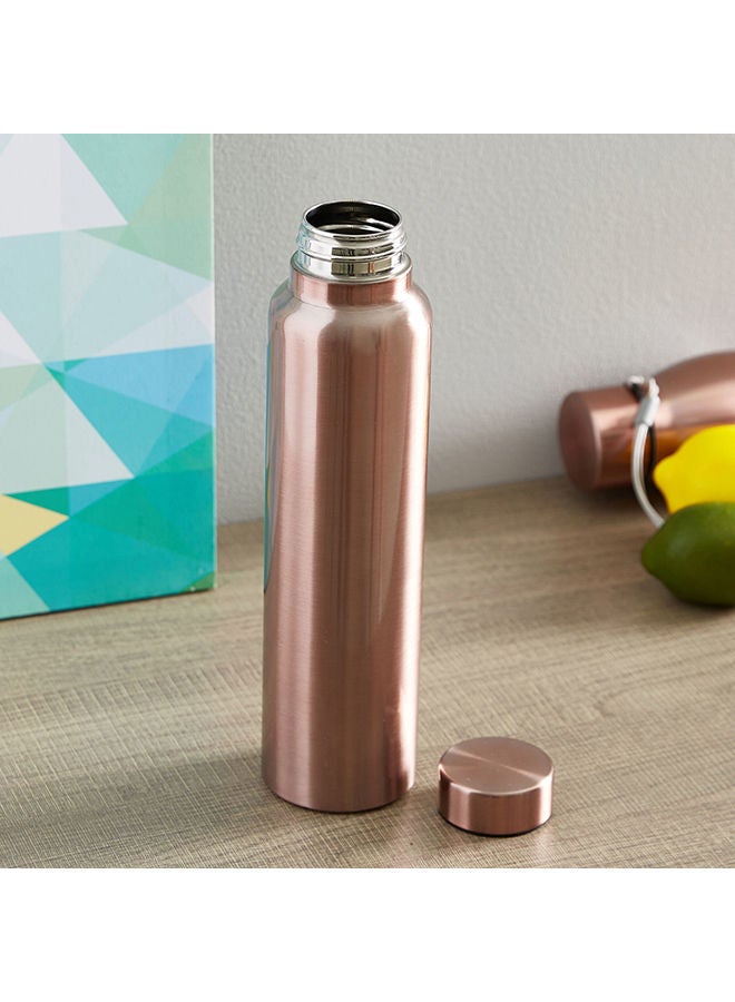 NIBEMINENT Stilo Stainless Steel Water Bottle Brown 1Liters - Image 3