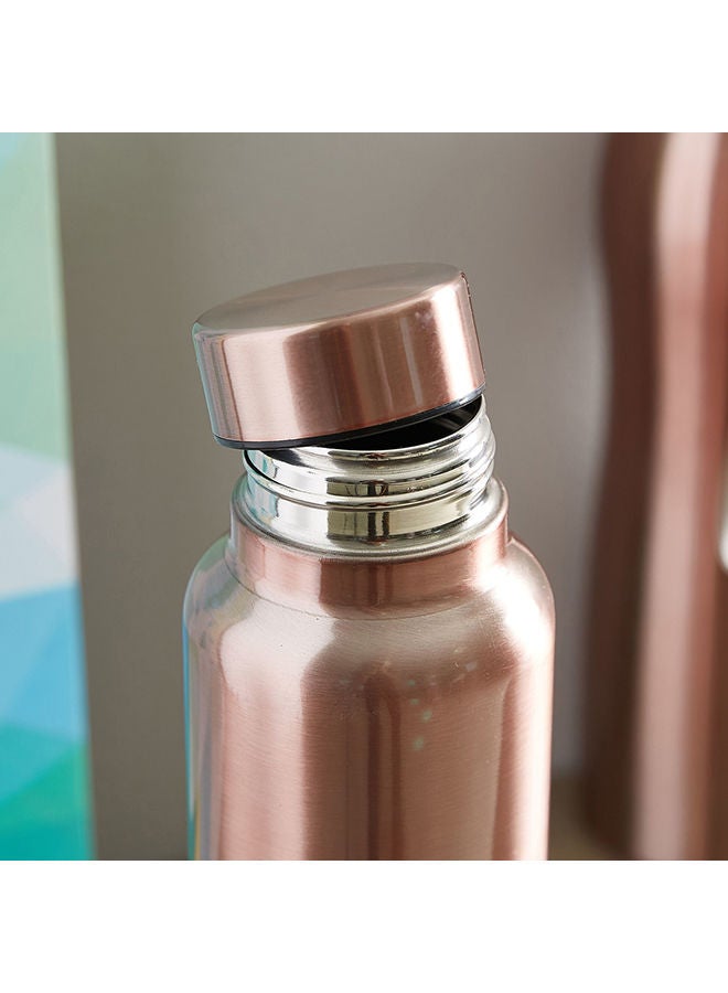 NIBEMINENT Stilo Stainless Steel Water Bottle Brown 1Liters - Image 4