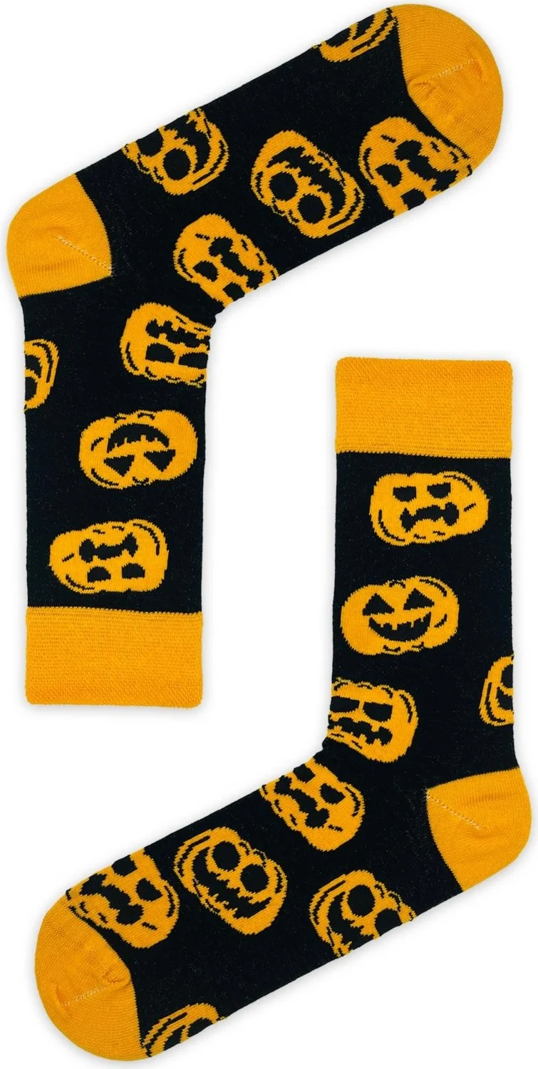 كارنافال سوكس Multiple Pumpkin Pattern Halloween Socks