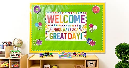 Sproutbrite Classroom Decorations - Welcome Banner and Poster for Teachers - Bulletin Board and Wall Decor for Pre School, Elementary and Middle School - Image 3