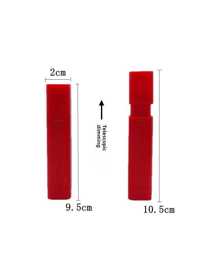 Multi-functional Lithium Battery Flashlight Student Dormitory Type-c Charging Small Flashlight Outdoor Mini Dimming Emergency Flashlight-Color:Color - Image 3