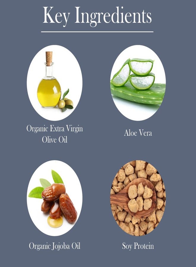 baar Olivae Conditioner, Organic Olive Oil Conditioner with Organic Botanical Oils, Specially Formulated to Nourish Hair Follicles, Roots & Scalp. 8 oz. - Image 3