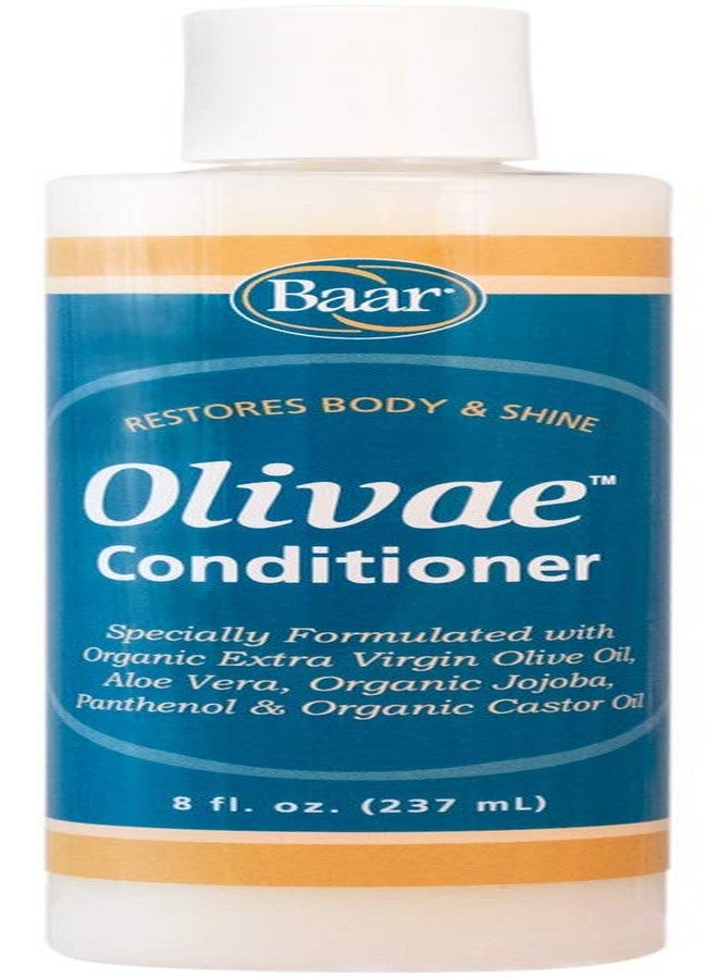 baar Olivae Conditioner, Organic Olive Oil Conditioner with Organic Botanical Oils, Specially Formulated to Nourish Hair Follicles, Roots & Scalp. 8 oz. - Image 1