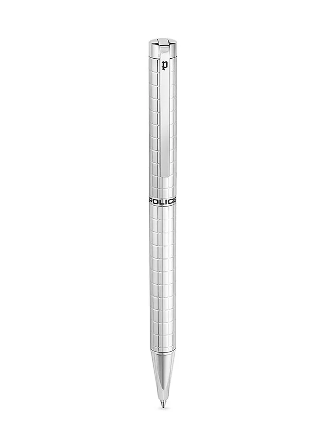 بوليس Precision Pen Textured Barrel Smooth Upper Body Signature Band P Logo Clip