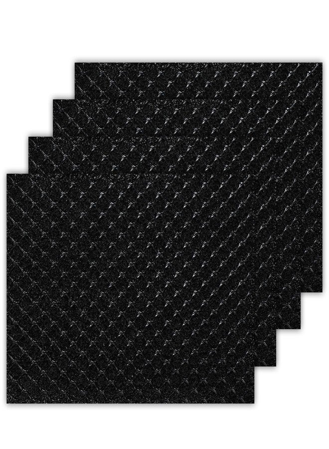 Glooglitter 8 pack Air Conditioner Activated Carbon Replacement Filters for AC Household Odor Absorption - Easy Replacement(6.3" X 4.3" X 3/16") - Image 1