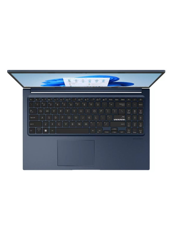 ASUS VivoBook Laptop With 15.6-Inch Full HD Display, Core i5-1235U Processor/8GB RAM/256GB SSD/Intel Iris Xe Graphics/Windows 11 English Blue - Image 3