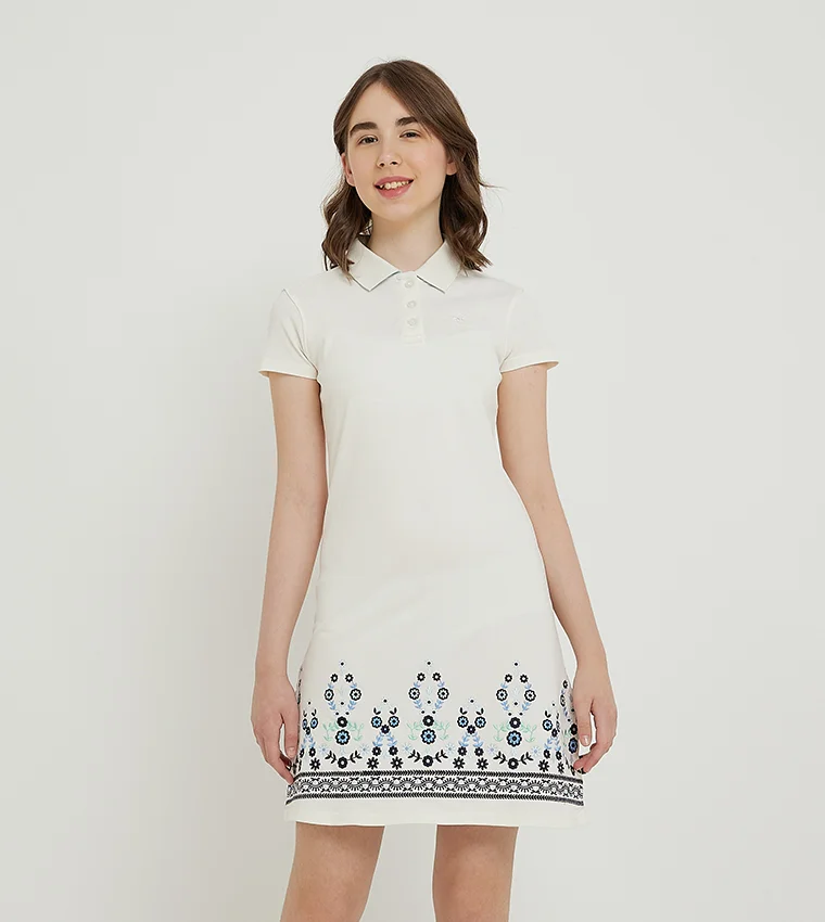 BEVERLY HILLS POLO CLUB Beverly Hills Polo Club Kids Knit Dress