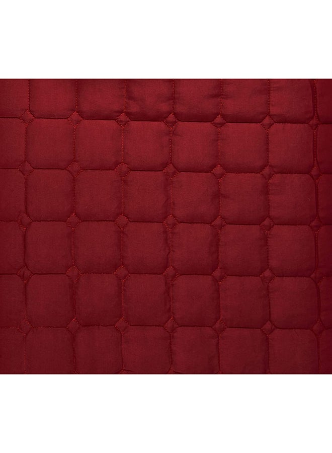 مون طقم لحاف مضغوط مكون من 6 قطع microfiber أحمر - Image 2