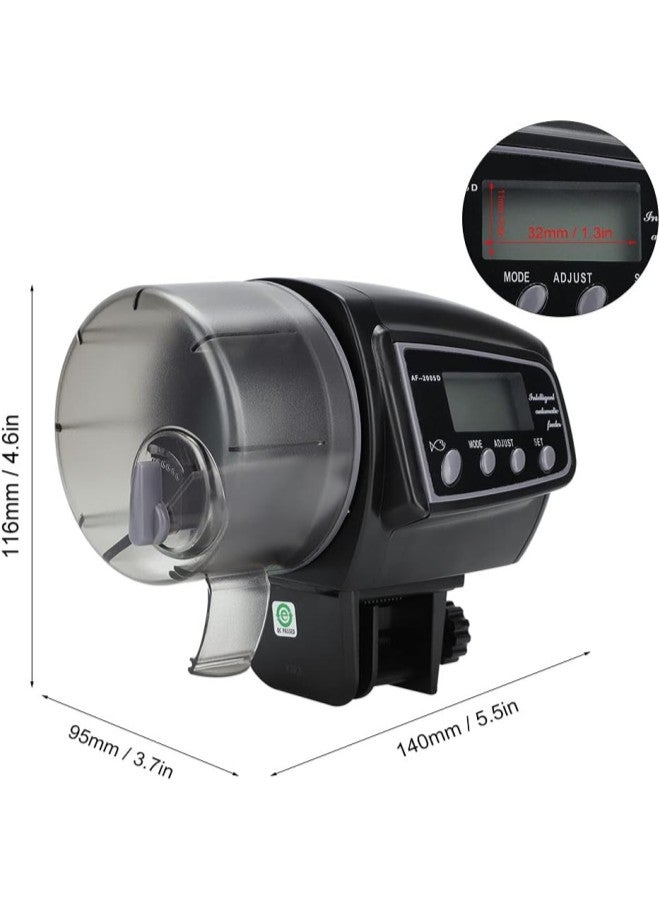 klarako LCD Screen Automatic Aquarium Fish Feeder Timing Fish Food Dispenser Fish Tank Accessories - Image 1